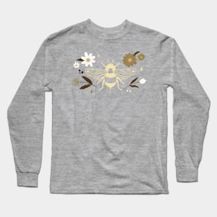 Day Dreams - High Noon - Rustic Golden Yellow Long Sleeve T-Shirt